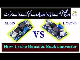 Buck converter vs Boost converter module ||  Step up and step down Voltage circuit