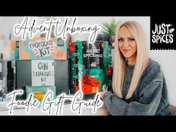 Just Spices Large Advent Calendar Unboxing & Foodie Gift Guide (Exclusive Discount Code For You!)