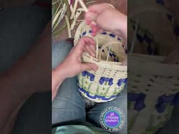 How to LASH your basket #diy #basketmaker #basketry #craft  #basketlife