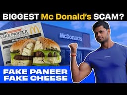 FAKE PANEER, FAKE CHEESE || MC DONALDS SCAM || #fitness #health #bodybuilding