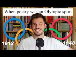 when poetry was an olympic sport: a deep dive (no seriously)