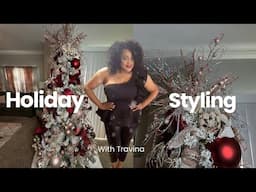 FABULOUS HOLIDAY STYLING / DECORATE WITH ME #christmas2024 #decoratewithme