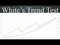 White Trend Test in Excel | Trend Analysis