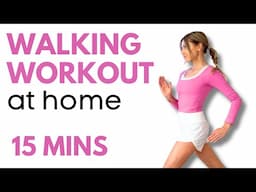 Quick At-Home Walking Workout | Home Workout 🔥 All Standing