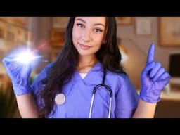 ASMR Full Body Medical Exam Doctor Roleplay 💙 Soft Spoken For Sleep