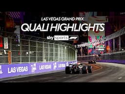 Who took pole on the Vegas Strip? 🇺🇸 | 2024 Las Vegas Grand Prix Qualifying Highlights