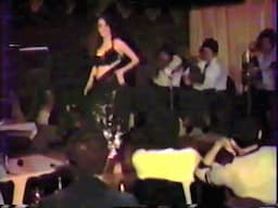 1980s Arabic Nightclub dancer Nabila