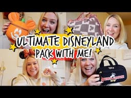 ULTIMATE DISNEYLAND PARIS PACK WITH ME! Tips, Tricks & Disney Chats! 🏰