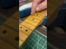 Polyurethane on your frets anyone?