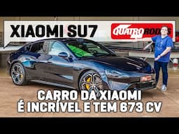 Xiaomi SU7 Max: primeiro carro da Xiaomi REALMENTE É BOM? Dirigimos no BRASIL!