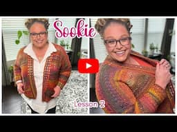 Sookie Crochet Cardigan   Customizing Length