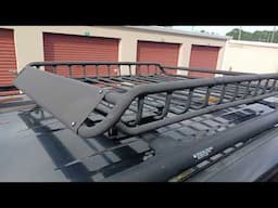 HaulMaster Roof Mounted Cargo Rack/Carrier/Basket 6 MTH REVIEW Harbor Freight Gear That Doesn't SUCK