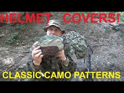 Classic Camo Pattern Covers For Helmets!