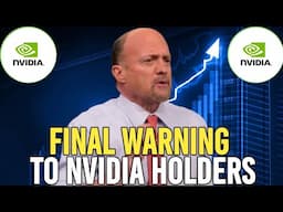 "There Is Something URGENT Is Happening With Nvidia" | Jim Cramer Nvidia stock prediction