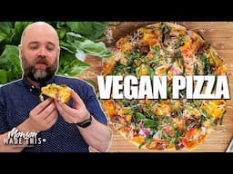 Best Vegan Pizza with Quick and Easy Focaccia Crust - Detroit Style - Joyride Inspired