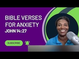 Bible Verses for Anxiety: John 14:27