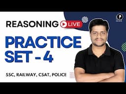 Reasoning Practice Set - 4 | Reasoning Class 2024 | Verbal Reasoning With Easy Tricks