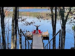 Clear Lake Cottages - Custom Fabricated Stairs