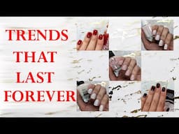 TOP 5 MANICURES THAT WILL NEVER GO OUT OF STYLE | Swatches on the Natural Nails