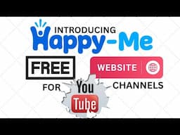 Introducing FREE YouTuber Websites And Social/Brand Links Management Tools - Happy Me.com