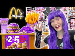 Kuromi Builds a Secret Black & Purple McDonalds in Real Life | Funny Situation by Crafty Hacks