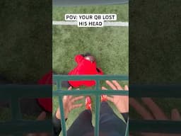 POV: YOUR QB GOT HIT 🤦🏽‍♂️💥 #football #funny #shorts