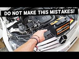 Most Common Mistakes When People Replace 12V Car Battery