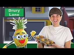 The Muffin Man ft. the Pineapple | Pine Yapple - Kids Songs