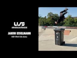 Jakob Esselmann on the new USD Glitch adj. kids skates