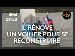 Capitaine rétablissement, Bernard Royer se reconstruire et construisant un bateau