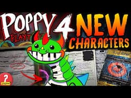 Two NEW Chapter 4 Characters REVEALED With ARG Secrets & Updates, Merch & MORE [Poppy Playtime News]