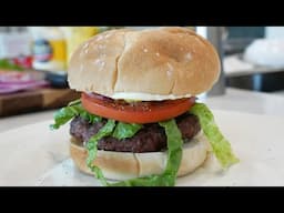 The easiest way to make a Hamburger on the Grill