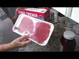 George Foreman Beef Cube Steak #recipe