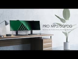 PRO MP275QPDG | Best Docking Monitor for Work and Home | MSI