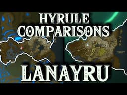 What's Happened to Lanayru? HYRULE COMPARISONS BotW vs TotK