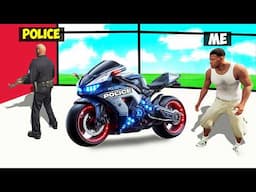 Collecting RARE POLICE SUPER BIKES in GTA 5!