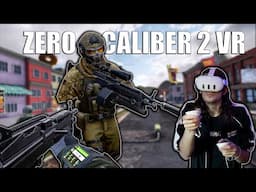 INTENSE Zero Caliber 2 Co-op Action with a STRANGER... | Quest 3