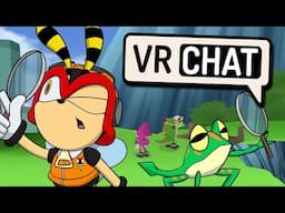 Their directive is tracking down...FROGGY?! - | VR CHAT Stories Ft. Team Chaotix