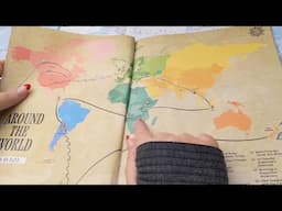 ASMR ~ Around the World in 80 Days Part 4! Africa, Antarctica, New Zealand, Canada ~ Soft Spoken