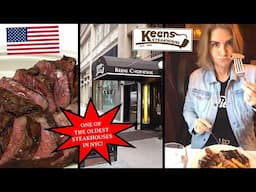 BRITS Go To The BEST STEAKHOUSE In NYC!