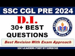 Data Interpretation Best Questions CGL Pre 2024 || CGL PRE 2024 ALL SETS SOLUTION || #SSCCGL2024