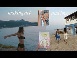 Wholesome Days in my Life | an art residency in the mediterranean