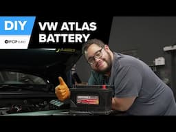 Volkswagen Atlas Battery Replacement DIY (2018-2021 VW Atlas MQB, Cross Sport)