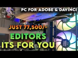 Latest Video Editing PC Build for Smooth Editing | PC for 4K Video Editors | Tamil