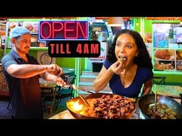 DUBAI STREET FOOD AFTER DARK! The Ultimate Food Tour After Midnight!