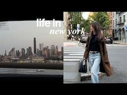 LIFE IN NEW YORK | chaotic and busy week, nyfw, wedding season!