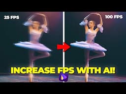 How To Increase Video FPS with AI | Uniconverter Tutorial