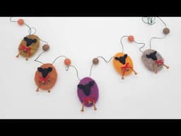 Liongate Farm Live Sheep Garland Felt Along 2024