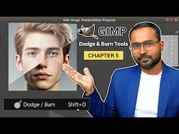 What is Dodge and Burn Tool in GIMP and How to use it? GIMP Tutorial