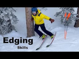 Carving skills: railroad tracks and skating drills, a clinic with JEDI Outdoors